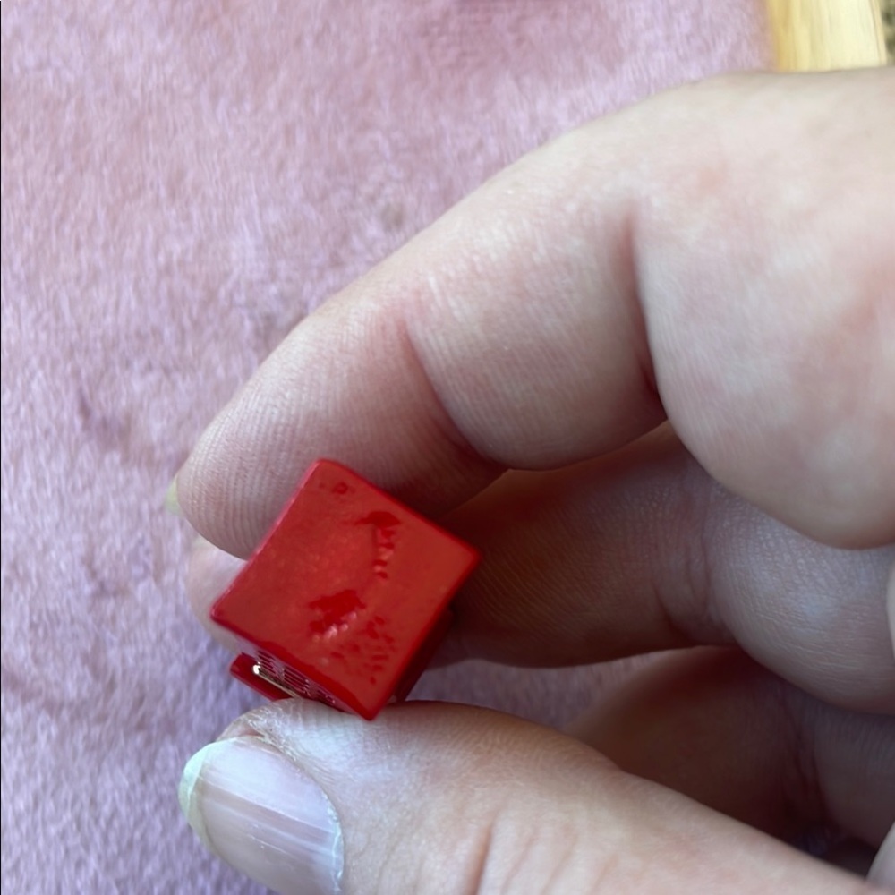 Juicy Couture Red Telephone Booth Charm Gold Tone - Picture 10 of 11